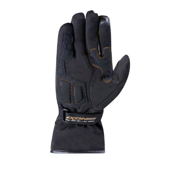 GUANTES IXON PRO GLOBE LADY NEGRO, BLANCO Y GOLD