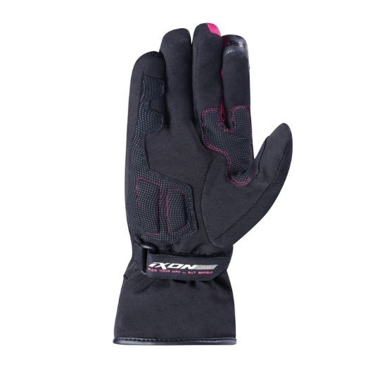 GUANTES IXON PRO GLOBE LADY NEGRO Y FUSHIA