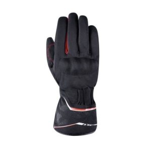GUANTES IXON PRO GLOBE NEGRO Y ROJO