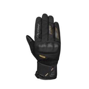GUANTES IXON PRO RUSSEL 2 LADY NEGRO Y GOLD