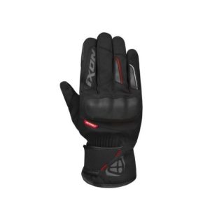 GUANTES IXON PRO RUSSEL 2 NEGRO Y ROJO
