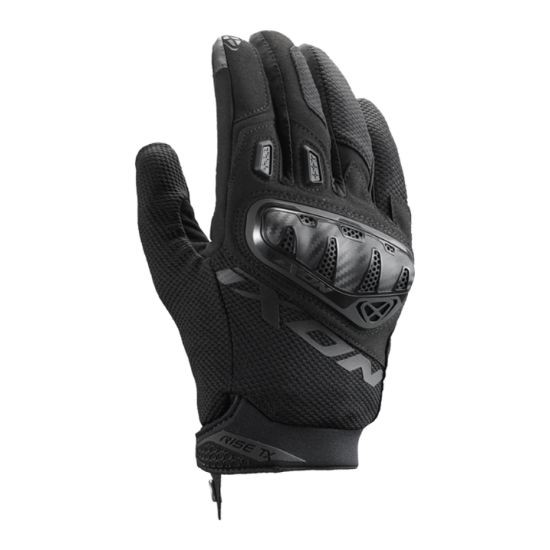 GUANTES IXON RISE TX NEGRO