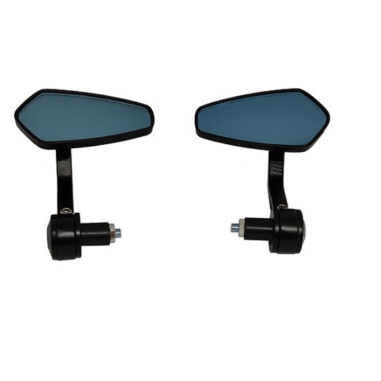 JGO ESPEJOS CAFE RACER TRIANGULARES CON CONTRAPESO