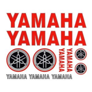 KIT 11 ADHESIVOS YAMAHA 20X24