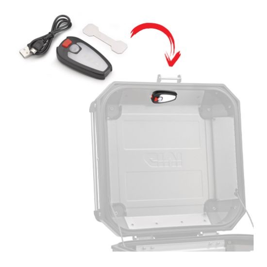 LUZ GIVI INTERIOR CORTESIA PARA MALETAS