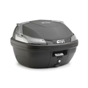 MALETA GIVI B37 BLADE NEGRO BASE REFLEX TRANSPARENTE 37L