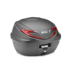 MALETA GIVI B39 NEGRO BASE CON REFLEX ROJO 39L
