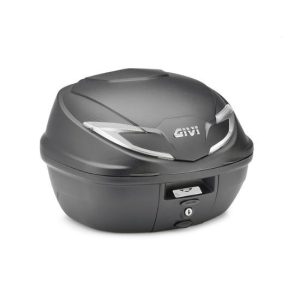 MALETA GIVI B39 NEGRO BASE CON REFLEX TRANSPARENTE 39L