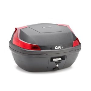 MALETA GIVI B47 BLADE NEGRO BASE CON REFLEX ROJO
