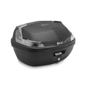 MALETA GIVI B47 BLADE NEGRO BASE CON REFLEX TRANSPARENTE