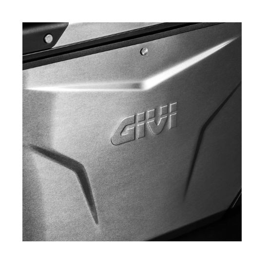 MALETA GIVI LATERAL DERECHA TREKKER OUTBACK EVO 37L ALUMINIO NATURAL
