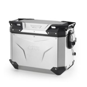 MALETA GIVI LATERAL DERECHA TREKKER OUTBACK EVO 44L ALUMINIO NATURAL