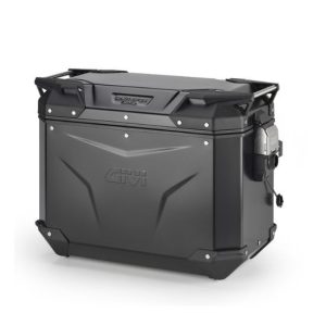 MALETA GIVI LATERAL DERECHA TREKKER OUTBACK EVO 44L ALUMINIO NEGRO