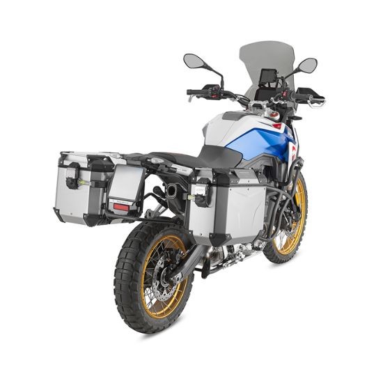 MALETA GIVI LATERAL DERECHA TREKKER OUTBACK EVO 48L ALUMINIO NATURAL