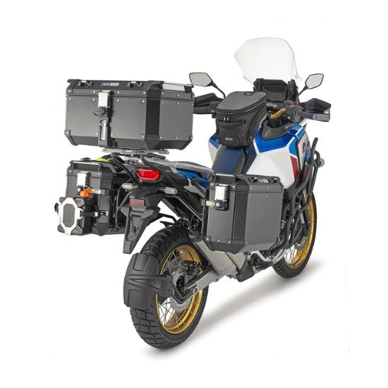 MALETA GIVI LATERAL DERECHA TREKKER OUTBACK EVO 48L ALUMINIO NEGRO
