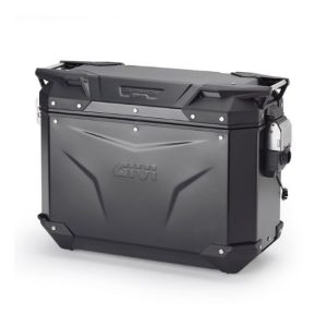 MALETA GIVI LATERAL IZQUIERDA TREKKER OUTBACK EVO 37L ALUMINIO NEGRO