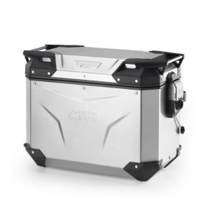 MALETA GIVI LATERAL IZQUIERDA TREKKER OUTBACK EVO 44L ALUMINIO NATURAL