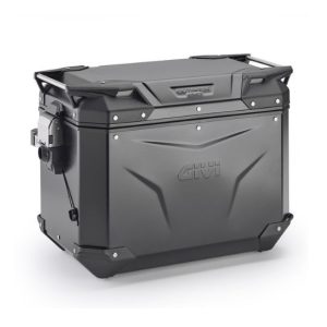 MALETA GIVI LATERAL IZQUIERDA TREKKER OUTBACK EVO 48L ALUMINIO NEGRA