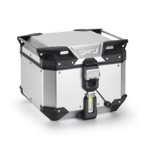 MALETA GIVI TRASERA TREKKER OUTBACK EVO 42L ALUMINIO ANODIZADO