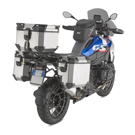 MALETA GIVI TRASERA TREKKER OUTBACK EVO 42L ALUMINIO NATURAL
