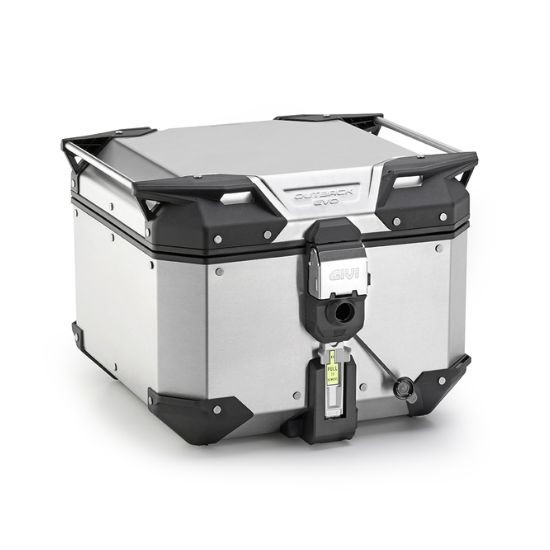 MALETA GIVI TRASERA TREKKER OUTBACK EVO 42L ALUMINIO NATURAL