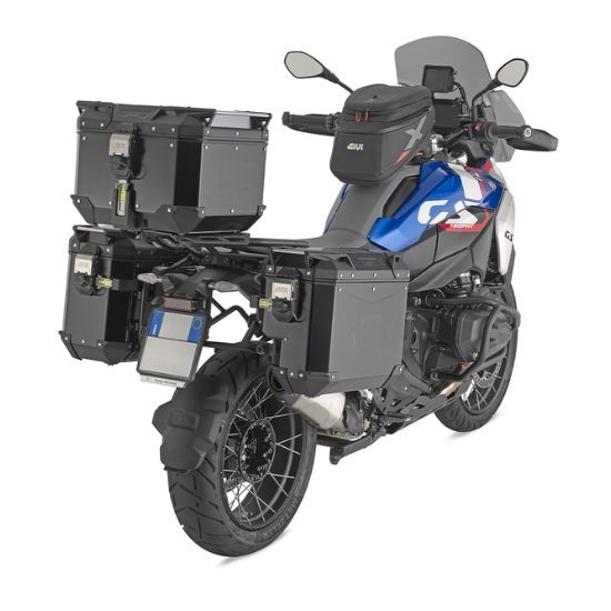 MALETA GIVI TRASERA TREKKER OUTBACK EVO 42L ALUMINIO NEGRO