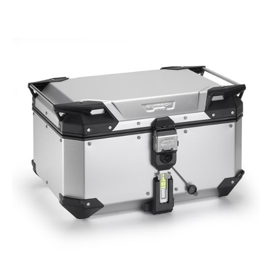 MALETA GIVI TRASERA TREKKER OUTBACK EVO 58L ALUMINIO ANODIZADO