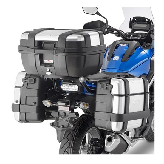 MALETA GIVI TREKKER 33L TAPA FORRADA ALUMINIO NATURAL