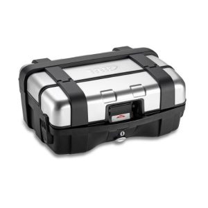 MALETA GIVI TREKKER 33L TAPA FORRADA ALUMINIO NATURAL