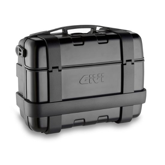 MALETA GIVI TREKKER 33L TAPA FORRADA ALUMINIO NEGRO