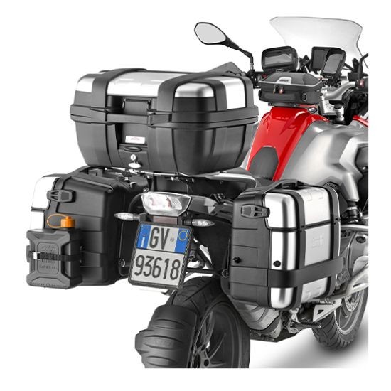 MALETA GIVI TREKKER 46L TAPA FORRADA ALUMINIO NATURAL