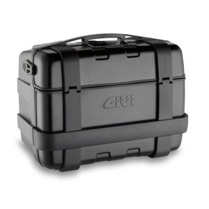 MALETA GIVI TREKKER 46L TAPA FORRADA ALUMINIO NEGRO