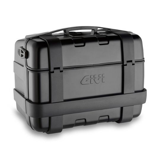 MALETA GIVI TREKKER 46L TAPA FORRADA ALUMINIO NEGRO