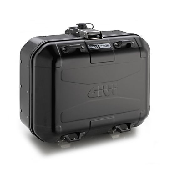 MALETA GIVI TREKKER DOLOMITI 30L ALUMINIO NEGRO
