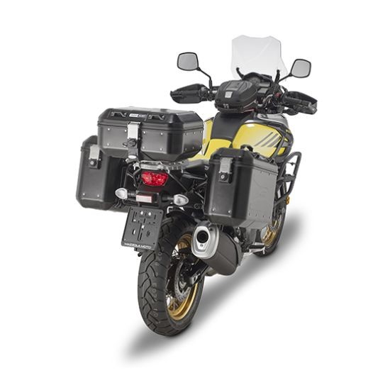 MALETA GIVI TREKKER DOLOMITI 30L ALUMINIO NEGRO
