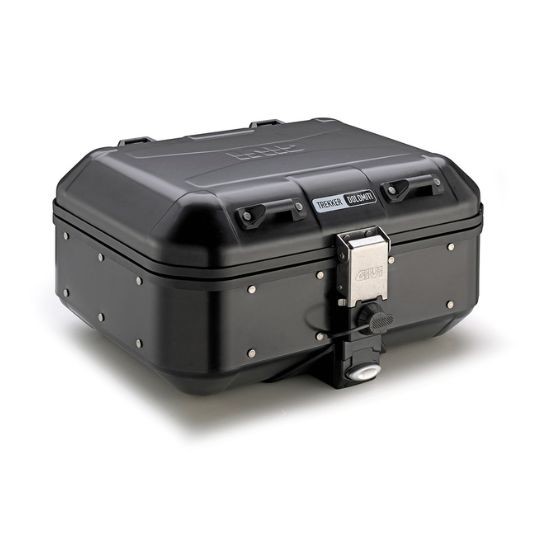 MALETA GIVI TREKKER DOLOMITI 30L ALUMINIO NEGRO