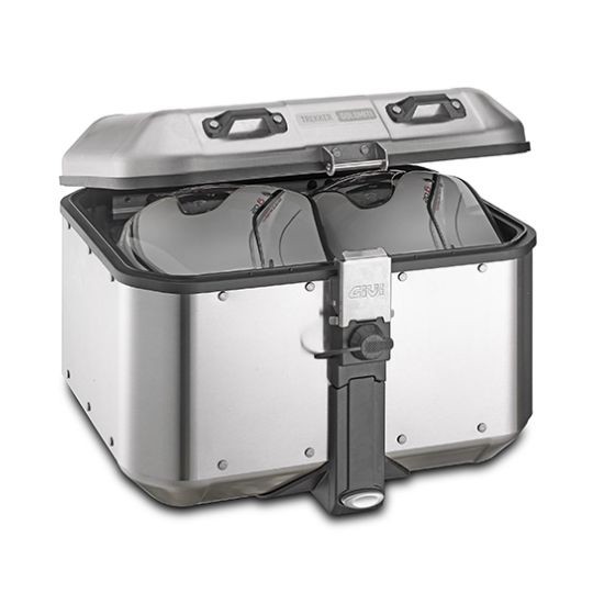 MALETA GIVI TREKKER DOLOMITI 46L ALUMINIO NATURAL