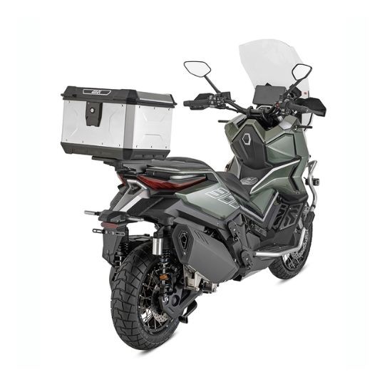 MALETA MONOLOCK GIVI ALP 44 ALPINA EN ALUMINIO NATURAL