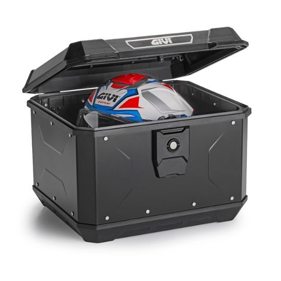 MALETA MONOLOCK GIVI ALP 44 ALPINA EN ALUMINIO NEGRO