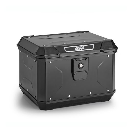 MALETA MONOLOCK GIVI ALP 44 ALPINA EN ALUMINIO NEGRO