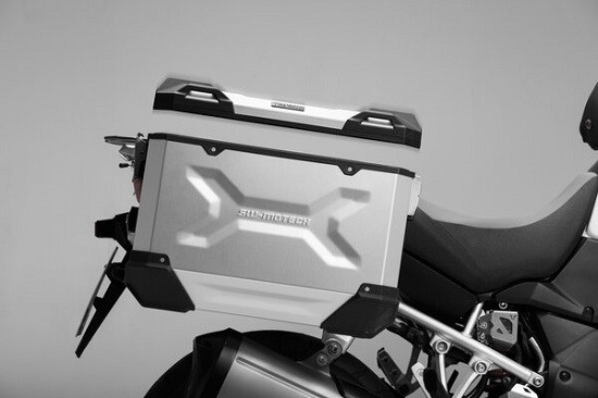 MALETA SW-MOTECH LATERAL IZQUIERDA TRAX ADV 37L NEGRA