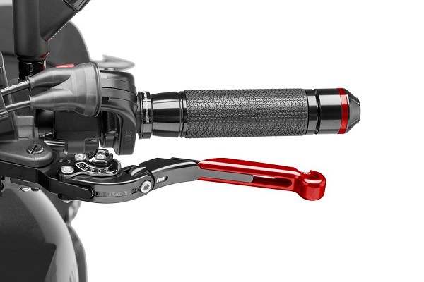 MANETA ABATIBLE EXTENSIBLE EMBRAGUE PUIG roja