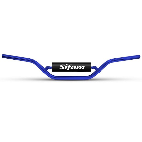 MANILLAR C/BARRA L800 x A70 TIPO ENDURO AZUL