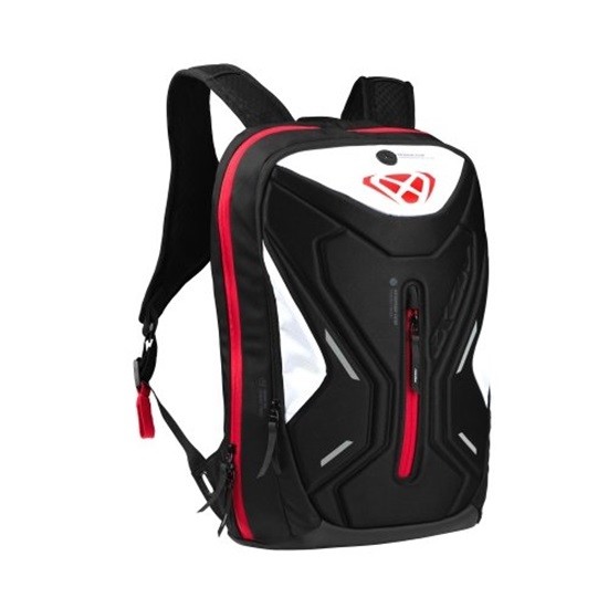 MOCHILA IXON R-LASER 25 NEGRA, BLANCA Y ROJA