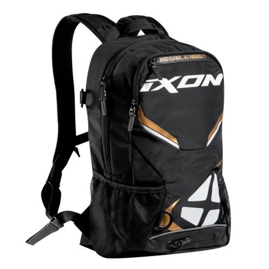 MOCHILA IXON R-TENSION 23 NEGRA, BLANCA Y GOLD