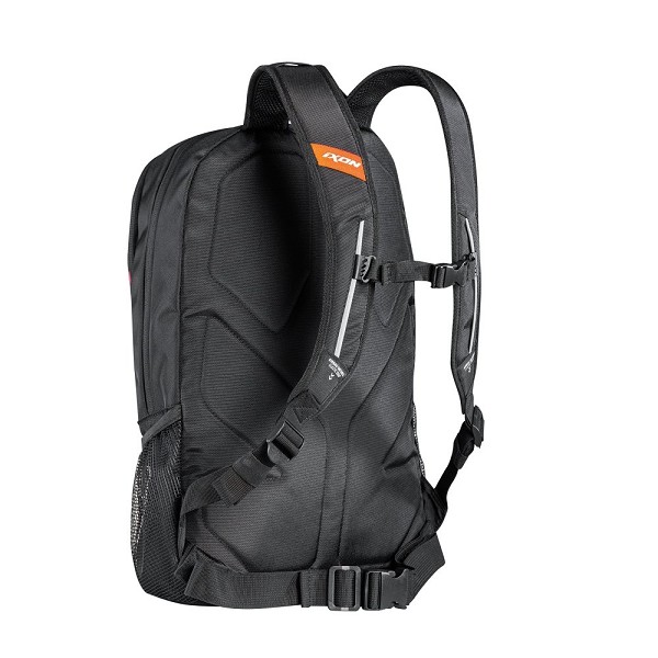 MOCHILA IXON R-TENSION 23 NEGRA, BLANCA Y NARANJA