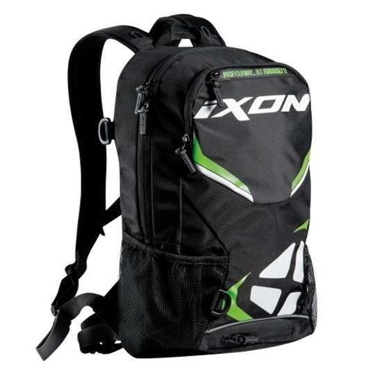 MOCHILA IXON R-TENSION 23 NEGRA, BLANCA Y VERDE
