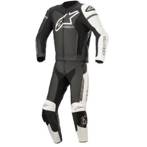 MONO ALPINESTARS GP FORCE V2 CHASER PHANTOM NEGRO Y BLANCO