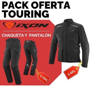 PACK CHAQUETA + PANTALON IXON MIDGARD NEGRO