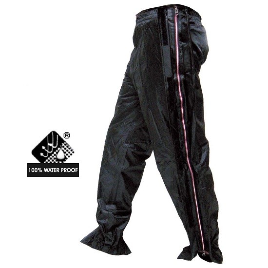 PANTALON DE LLUVIA FORRADO CON CREMALLERA LATERAL